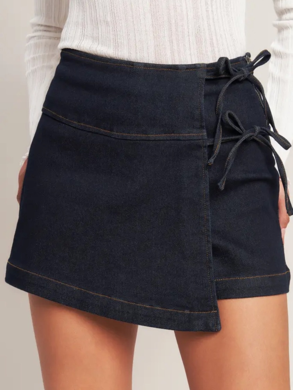 Flying Tomato Denim Skort